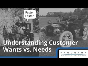 Understanding Customer Wants vs. Needs
