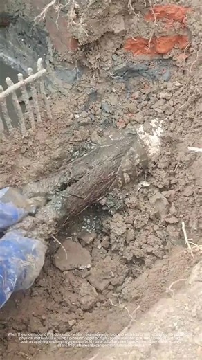 Unclog Hair from Blocked PVC Water Pipes