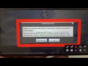 Fix Connection error Unable to connect with server. Check your internet connection and try again