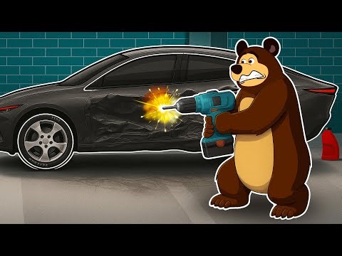 The Bear Garage - Welding and Restoring Crashed Cars | Garage Vehicles