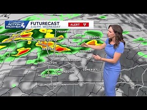 Alert Day Wednesday: Strong to Severe Storms