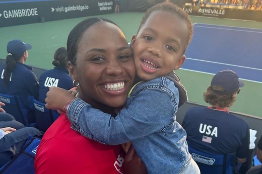 Everything to Know About Taylor Townsend’s Son Adyn Who Is Cheering Her on at US Open