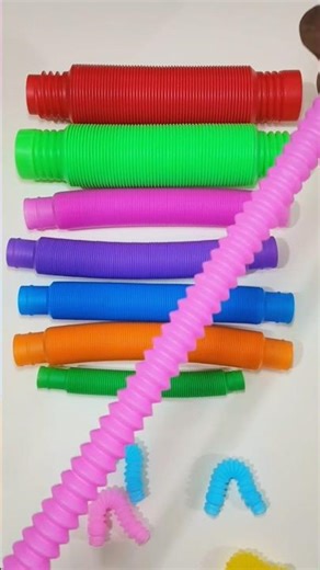 Relaxing Voicing Crunchy of POP Tube 🥰 2 | #asmr #poptubesound #relaxing #diy #creative #shorts