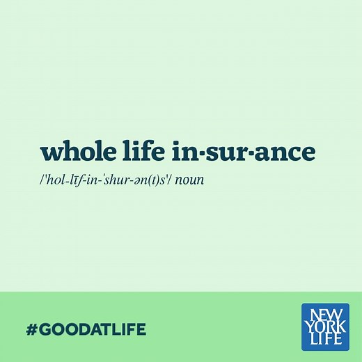 Whole Life insurance doesn’t have to be complicated. Our agents can help you understand it better. Learn more here: https://nyl.co/2PU3l2a #LIAM18 #GoodAtLife | New York Life Insurance Company