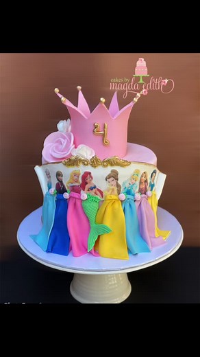 Elegant Princess Birthday Cake Ideas for Celebrations