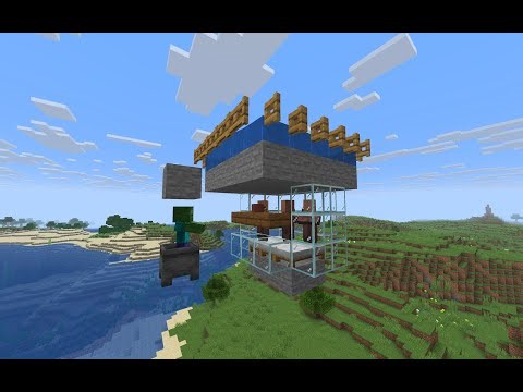 How to Make an Iron Farm in Minecraft!