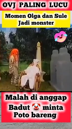OVJ PALING LUCU 😂 MOMEN SULE DAN OLGA JADI MONSTER#ovjjadul #ovjtrans7