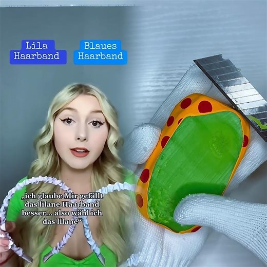 POV: Du musst wählen – das Lilane oder das Blaue?