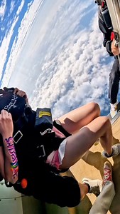Sky diving . . . #sky #parashute #skydiving #explorepage #fly #explore #explore #instagood #flying #viral #clouds | Tips Point