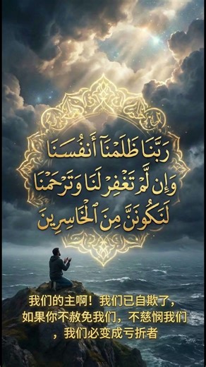 阿丹的祈祷 🤲 رَبَّنَا ظَلَمْنَا أَنْفُسَنَا 🥺
