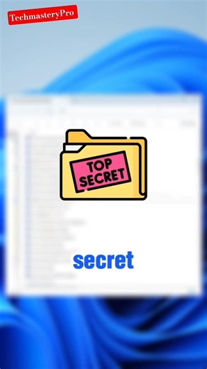 This Windows Folder Is INVISIBLE 😳