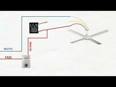 Ventilador de techo sin fuerza: cómo cambiar el capacitor paso a paso