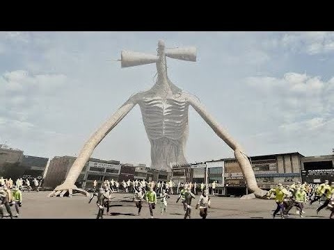 Siren head in real life horror short film