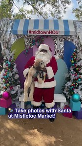 Don't miss the chance to capture magical moments with the man in red and explore a winter wonderland of unique gifts, crafts, and delicious treats. 🎁🛍️ Spread the word and mark your calendars! | Midtown Houston