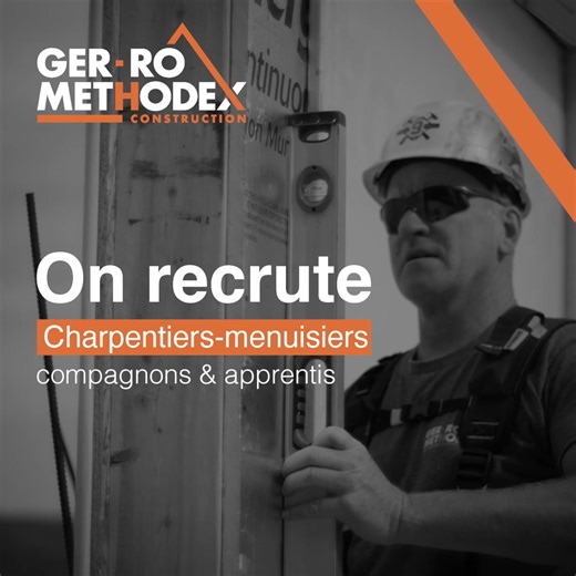 🚧 Nous avons de nouveaux projets et nous continuons d’agrandir notre équipe avec de belles opportunités ! Tu es charpentier-menuisier, compagnon d’expérience ou apprenti passionné ? Viens bâtir avec nous des réalisations qui font briller notre région ! 𝐆𝐞𝐫-𝐑𝐨 𝐌𝐞́𝐭𝐡𝐨𝐝𝐞𝐱, 𝐜’𝐞𝐬𝐭 : - Des projets commerciaux stimulants - Des formations continues et de réelles perspectives d’évolution - Une équipe soudée et reconnue pour son professionnalisme … et surtout, un environnement où chaque 