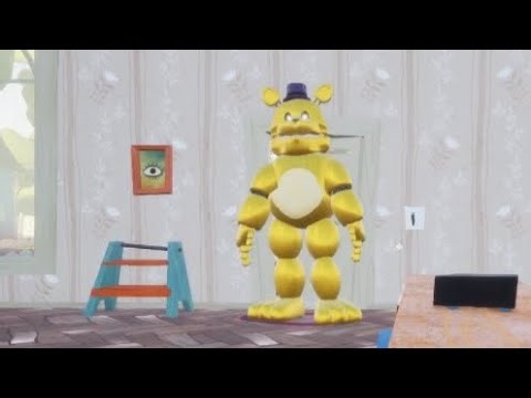 Evde Fredbear Var! Hello Neighbor FredbearRunaway Modu!