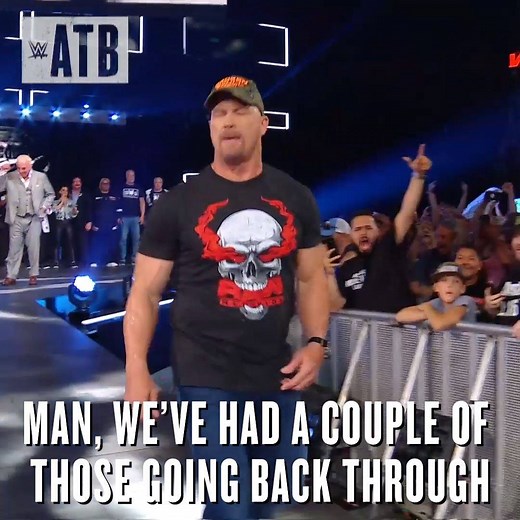 "You hear that glass break, you hear the crowd blow the roof of the building, it is an absolute THRILL." That's right. Stone Cold Steve Austin's on WWE After The Bell this week. bit.ly/afterthebellpodcast | WWE