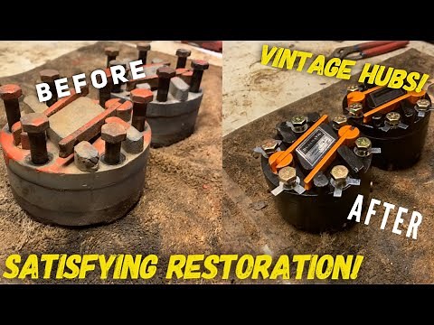 Willys Jeep Satisfying Dualmatic Hub Restoration!