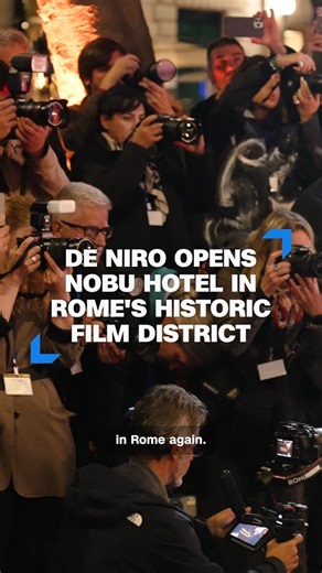 With new openings in Italy, Poland, the Netherlands and the UK, Robert De Niro and his business partners are expanding Nobu's hotel chain across Europe fast. CNN joined them at the opening of their new hotel-restaurant on Rome's iconic Via Veneto. https://cnn.it/4aIHZQ6 | CNN International