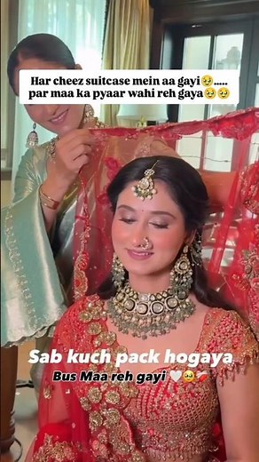 Emotional Moments of Sandeepika 💔 Bride’s Heart Stayed Behind | Indian Wedding Emotional Video 😢