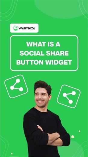 What is a Social Share Button widget