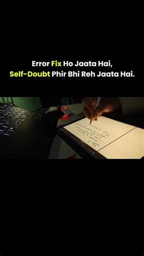 Self-doubt ❤️‍🩹 #relatable #error #bugs #coder #engineering