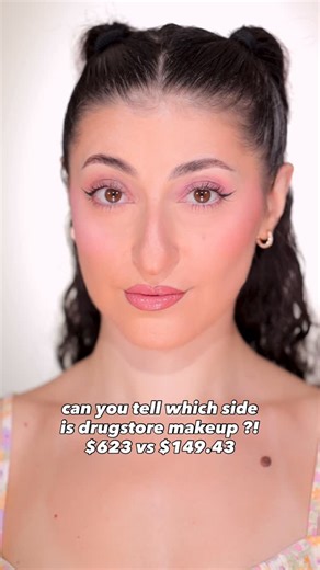 Malvina 💋 Makeup | UGC | Europe on Instagram: "Drop your guess below? 👀⬇️ 🤯I was shocked by how similar they look! Do you enjoy videos like this? I have the best time filming them and getting to compare products ☺️ Products in the video: @benefitcosmeticsgreece @benefitcosmetics 24-HR brow setter, hoola wave bronzing balm ‘original’ @nyxcosmetics_greece @nyxcosmetics the brow glue ‘dark brown’ @hudabeauty Easy Blur Primer, nude obsessions palette ‘light’, lip contour 2.0 ‘terracotta’ & ‘pinky