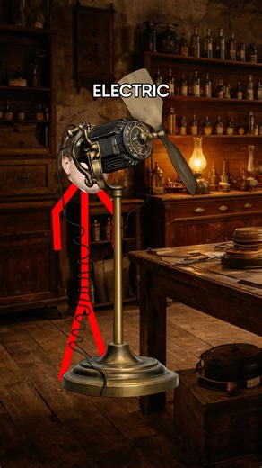 The Invention Of The Electric Fan⚡ #shorts #facts