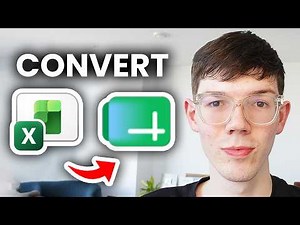 How To Convert Excel To Google Sheets - Tutorial