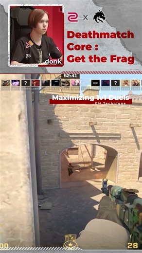 Deathmatch Core: Get the Frag #CS2 (Team Spirit EP3 CS2 Clip)