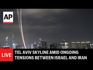 LIVE: Tel Aviv skyline amid ongoing tensions between Israel and Iran