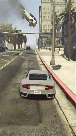 INSANE GTA V Car Crashes #shorts #viralshorts #gtavshorts