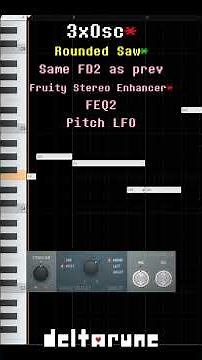 Black Knife - FL Studio breakdown #deltarune #tobyfox #flstudio #remake #undertale