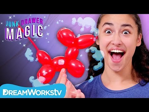 Instant Balloon Animal Trick | JUNK DRAWER MAGIC