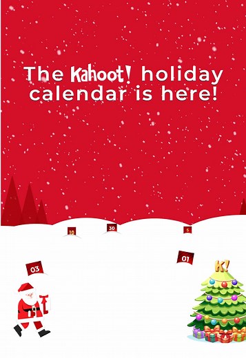 Unlock Daily Fun with Kahoot! Holiday Calendar