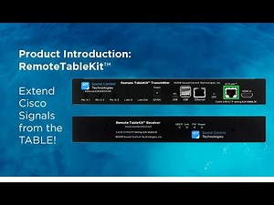 RTK Table Kit Series for Cisco Codecs