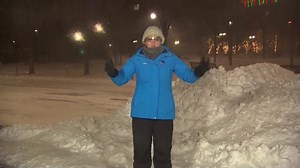 It’s almost like I asked for the wind... 🤦‍♀️ Defrosting after a big day covering #Grayson - see you again tomorrow on The Weather Channel! ⛄️ | Alex Wilson