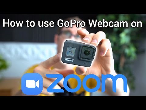 How to Use GoPro HERO 8 WEBCAM on ZOOM Meeting