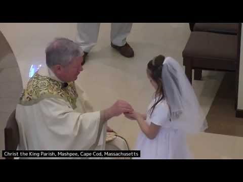 Children Receiving First Communion