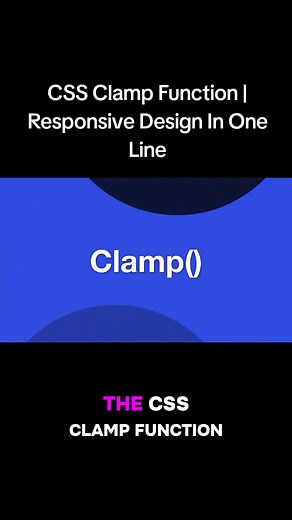 Master CSS Clamp Function for Responsive Design