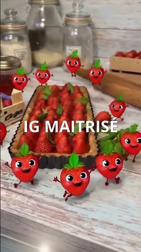 🍓 Tarte aux fraises IG bas (sans sucre raffiné)