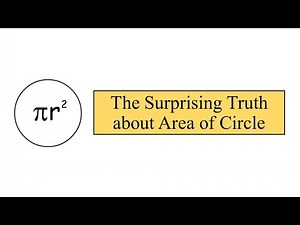 Unlock the Secrets of Circle Area | CONCEPTUAL PROOF | GREAT IDEAS EXPLAINED | MATHMATICS Wonders