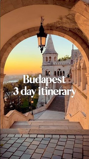 🇭🇺 Budapest 3-day itinerary #budapest #budapesttravel #hungarytravel #budapesthungary