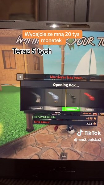 Unboxing 20k Coins in Murder Mystery 2 | Roblox