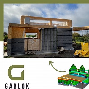 Soyez LE constructeur de votre propre maison ! 🏠 Avec Gablok, vous construisez vous-même votre extension, annexe ou habitation. Participez activement à la réalisation de votre projet ! 🤩 Découvrez les ossatures bois déjà réalisées par nos autoconstructeurs sur notre site web 😎 | Gablok Corporate