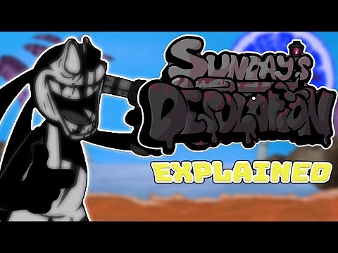 Sunday's Desolation Mod Explained in fnf (D-Sides Wednesday's Infidelity)