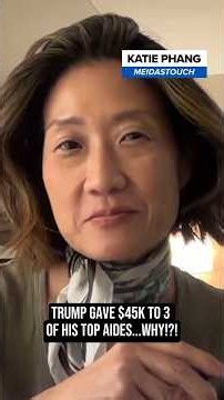 Trump Gave $45K To 3 Of His TOP AIDES...WHY!?!