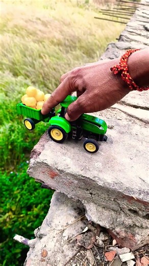 mini toys tractor #automobile Kurkure loading 🚜🚜