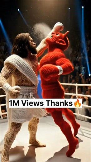 Jesus vs Devil: Ultimate Good vs Evil Showdown ⚔️✨ #shorts #jesus #bible #god #usa