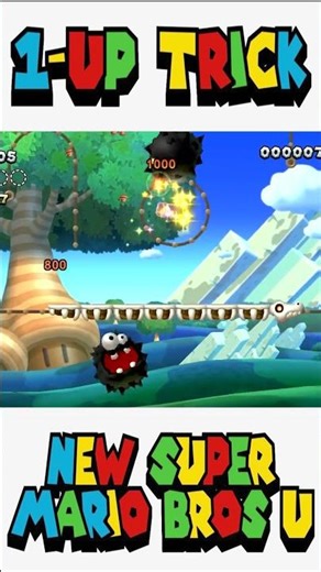 1-UP Trick N'35 You Never Knew! Secret | #Mario #1UP #Nintendo
